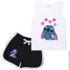 Disney Stitch Sports Clothes Suit Children Fashion Leisure Sleeveless Girls Vest T shirt 2Pcs Sets Kids.jpg 640x640.jpg (8)