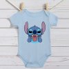 Cotton Newborn Baby Boy Girl Romper Cute Disney Lilo Stitch Short Sleeve Jumpsuit Infant Clothes Sibling.jpg