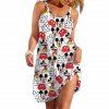 Dámské letní šaty s potiskem Minnie Mouse a Mickey Mouse