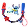 Řetízek na dudlík s motivem " Lilo & Stitch"  z korálků