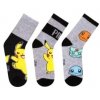 SADA 3 KS PONOŽKY POKÉMON (Velikost 27-30)