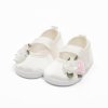 Kojenecké saténové capáčky New Baby Ivory Flowers 0-3 m (Barva Dle obrázku, Velikost 116/122)