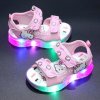 Dívčí svítící sandále Hello Kitty