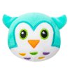 Dětské plyšové chrastítko do kočárku Baby Mix myš a sova (Barva Dle obrázku)