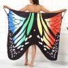 Plážový přehoz (pareo) motýlek - butterfly