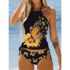 Dámské plavky dvojdílné "tankini" mix barev a vzorů (Plus size S - 6XL)