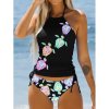 Dámské plavky dvojdílné "tankini" mix barev a vzorů (Plus size S - 6XL)