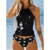 Dámské plavky dvojdílné "tankini" mix barev a vzorů (Plus size S - 6XL)
