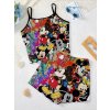 Disney Mickey a Minnie Mouse dámský pyžamový set tílko a kraťasy