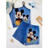 Disney Mickey a Minnie Mouse dámský pyžamový set tílko a kraťasy