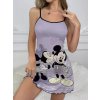 Minnie a Mickey Mouse dámská noční košilka na špagetová ramínka