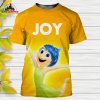 Dětské a dámské tričko V hlavě 2 (Inside Out 2) s 3D potiskem