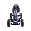 Dětská šlapací motokára Go-kart Milly Mally Power modrá (Barva Modrá)