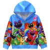 Dětská mikina s potiskem Smilings Critters na zip