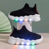 Dětské nazouvací sneakersky (vel. 21-30 EUR) - svítící, na robustní podešvi
