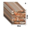 Samolepící 3D panely/tapety - imitace kamene (rozměr 35*38 cm) - 25 ks