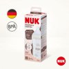 Kojenecká láhev NUK Perfect Match Temperature Control 260 ml hnědá (Barva Hnědá)