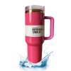 Termohrnek s madlem a brčkem H2.0 (mix barev) 1180 ml