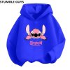 Pohodlná dětská mikina s kapucí "Lilo & Stitch"
