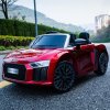 Elektrické autíčko Baby Mix Audi R8 Spyder MAXI lakované červené (Barva Červená)