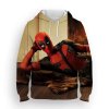 Mikina s 3D potiskem Deadpool (různé obrázky)