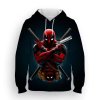 Mikina s 3D potiskem Deadpool (různé obrázky)