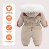 Dětská zimní luxusní kombinéza do -30°C (12 měsíců-5 let)