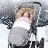 Luxusní zimní fusak pro miminka do kočárku nebo golfek (vícebarevný)