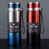 Sportovní termoláhev z nerezové oceli - 1000 ml