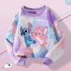 Dětská duhová mikina Stitch