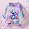 Dětská duhová mikina Stitch