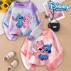Dětská duhová mikina Lilo & Stitch