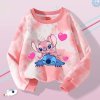 Dětská duhová mikina Stitch
