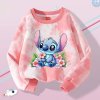 Dětská duhová mikina Stitch
