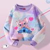 Dětská duhová mikina Stitch