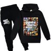 Pohodlná tepláková souprava s potiskem GTA 5 (Grand Theft Auto V) - 12 barevných variant