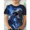 Dětské tričko s celoplošným potiskem - Dinosaurus (14 motivů)
