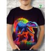 Dětské tričko s celoplošným potiskem - Dinosaurus (14 motivů)