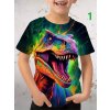 Dětské tričko s celoplošným potiskem - Dinosaurus (14 motivů)