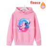 Pohodlná dětská mikina s kapucí "Lilo & Stitch" s písmenkem ABECEDY