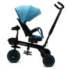 Dětská tříkolka Baby Mix Peony EVA modrá (Barva Modrá)