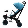 Dětská tříkolka Baby Mix Peony EVA modrá (Barva Modrá)