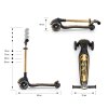 Dětská koloběžka Milly Mally Scooter Boogie Golden (Barva Multicolor)