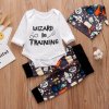 Kojenecký set Harry Potter body + kalhoty + čepička, 9 motivů