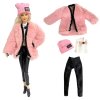 Módní oblečení pro Barbie - sada oblečení s doplňky