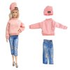 Módní oblečení pro Barbie - sada oblečení s doplňky