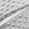 Podsedák pro děti New Baby STANDARD Minky grey (Barva Šedá)