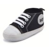 Capáčky "plátěné sneakersky" s nápisem Baby