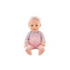 Panenka/miminko 31cm pijící a čůrající pevné tělo s lahvičkou 2 barvy