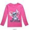 Dětské triko s dlouhým rukávem Stitch